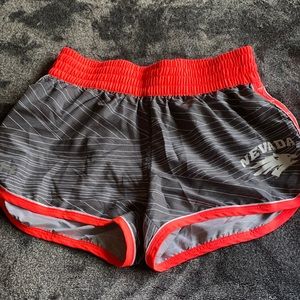 Running shorts under armor